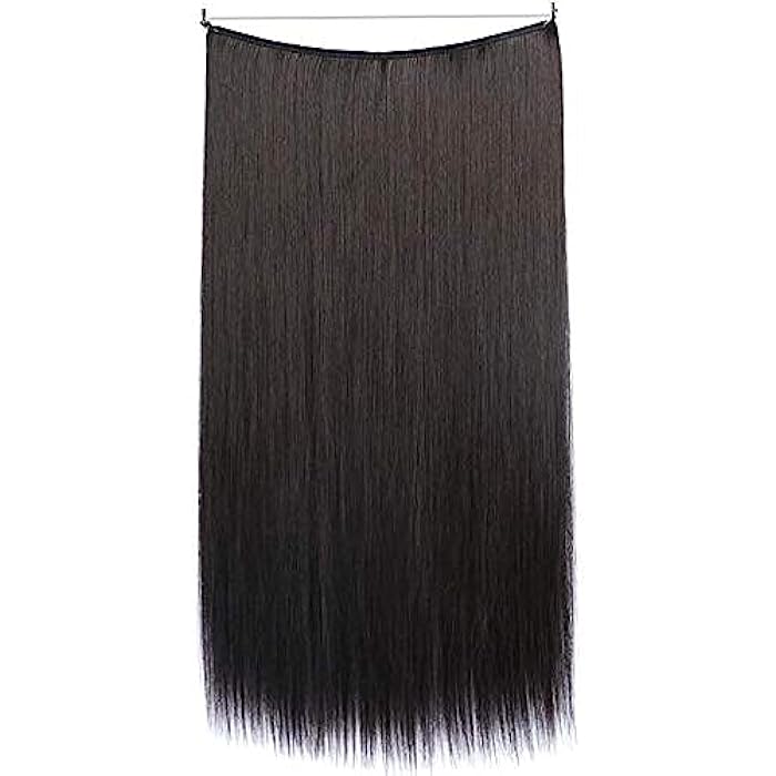 DILLARDS Fashion Long Straight Curtain Line Hair Extension 8006-6 (B091D5Sfb3) - Image 1